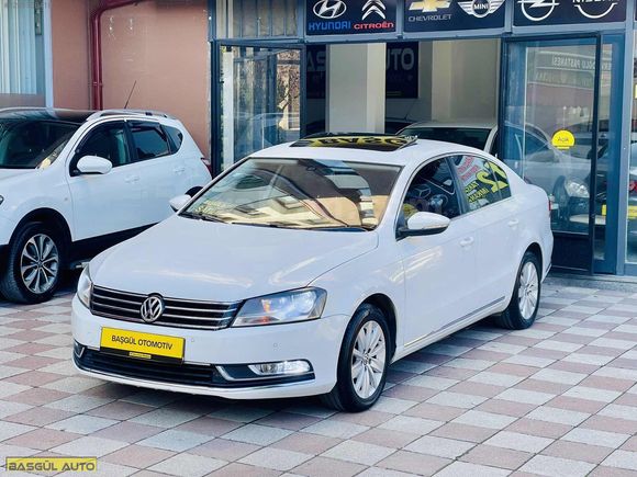 BAŞGÜLDEN BOYASIZ SUNROOFLU BEYAZ PASSAT COMFORTLİNE