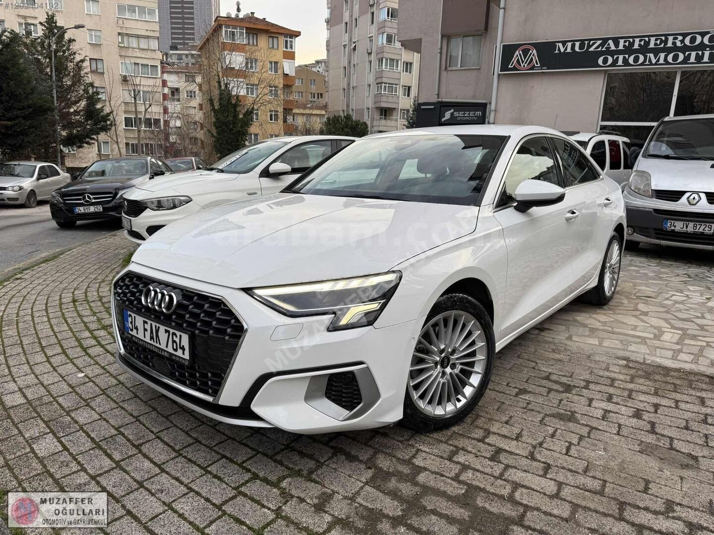 Galeriden Audi A3 Sedan 35 TFSI Advanced 2022 Model İstanbul 59.000 km Beyaz 2