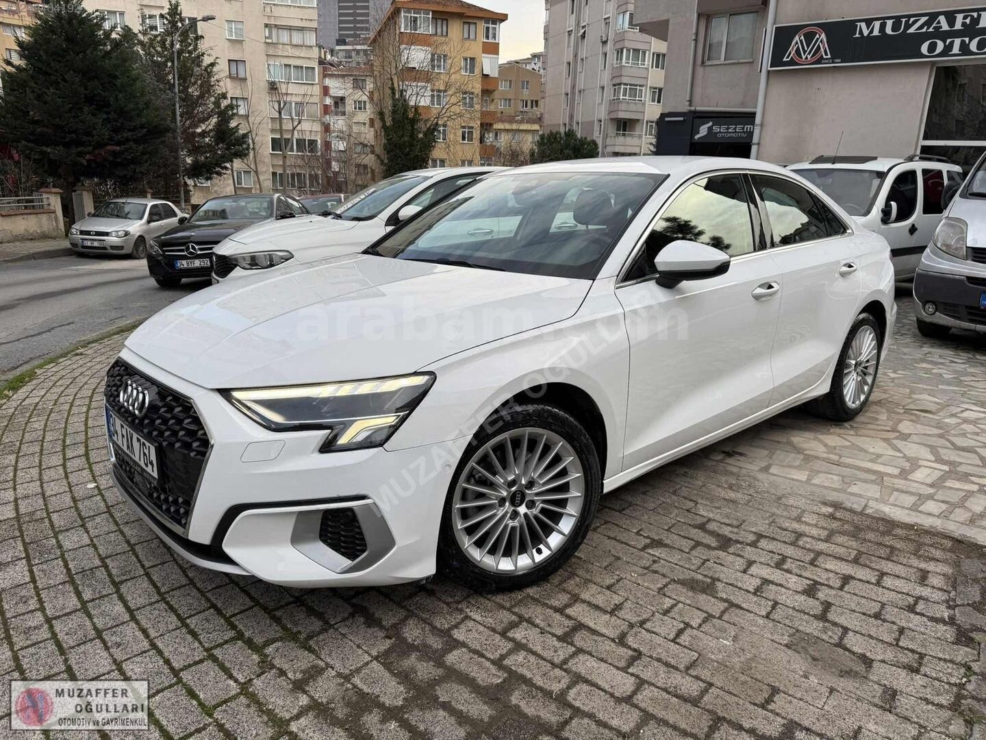 Galeriden Audi A3 Sedan 35 TFSI Advanced 2022 Model İstanbul 59.000 km Beyaz 3