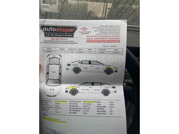 Bakımlı-Temiz 2012 model Citroen C5 1.6 e-HDi Confort   