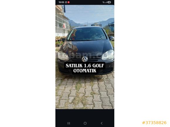 Sahibinden Volkswagen Golf 1.6 Midline 2006 Model  330.000 km Siyah