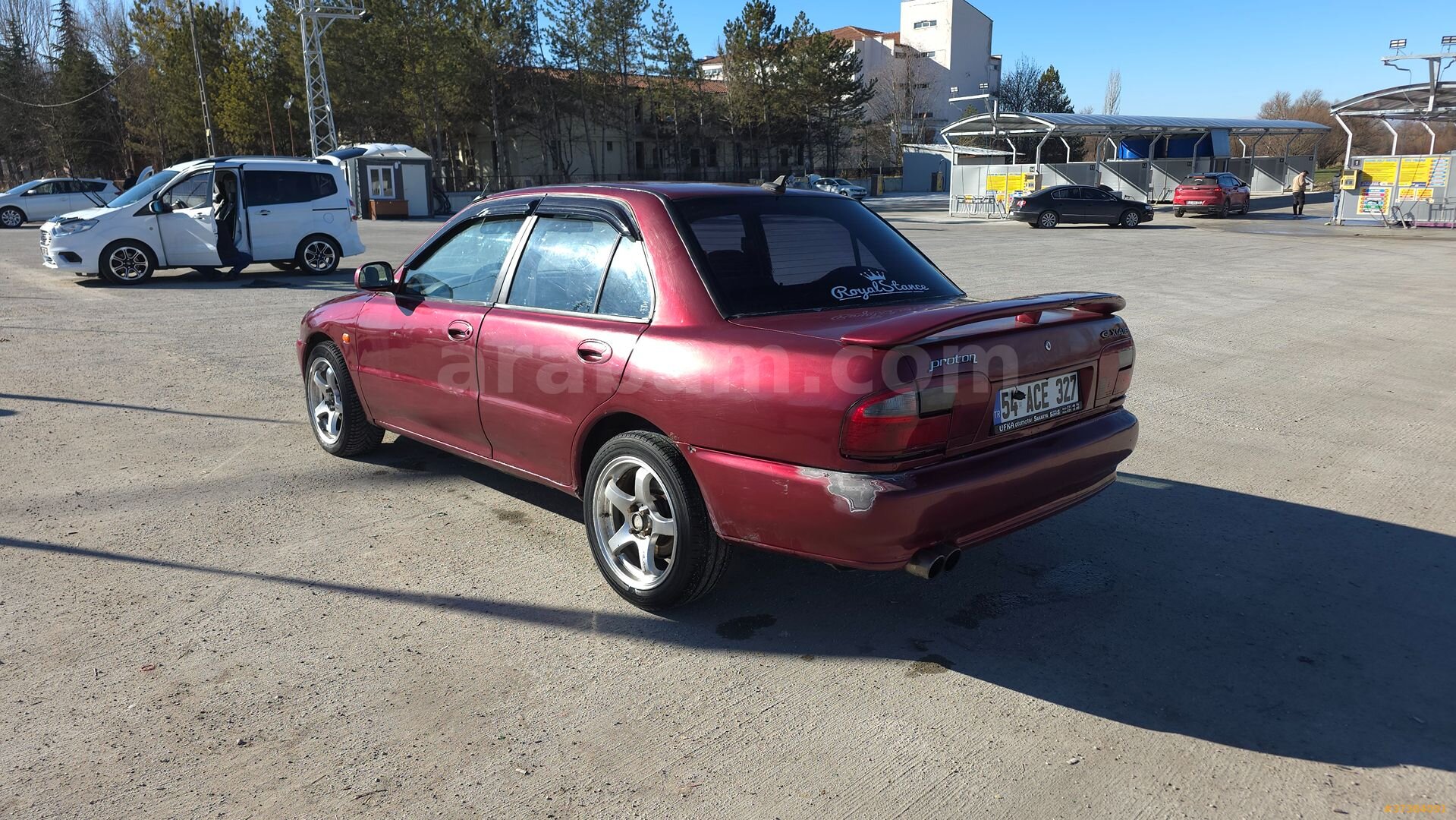 Sahibinden Proton 418 GLX 1999 Model Kütahya 190.000 km Bordo 4