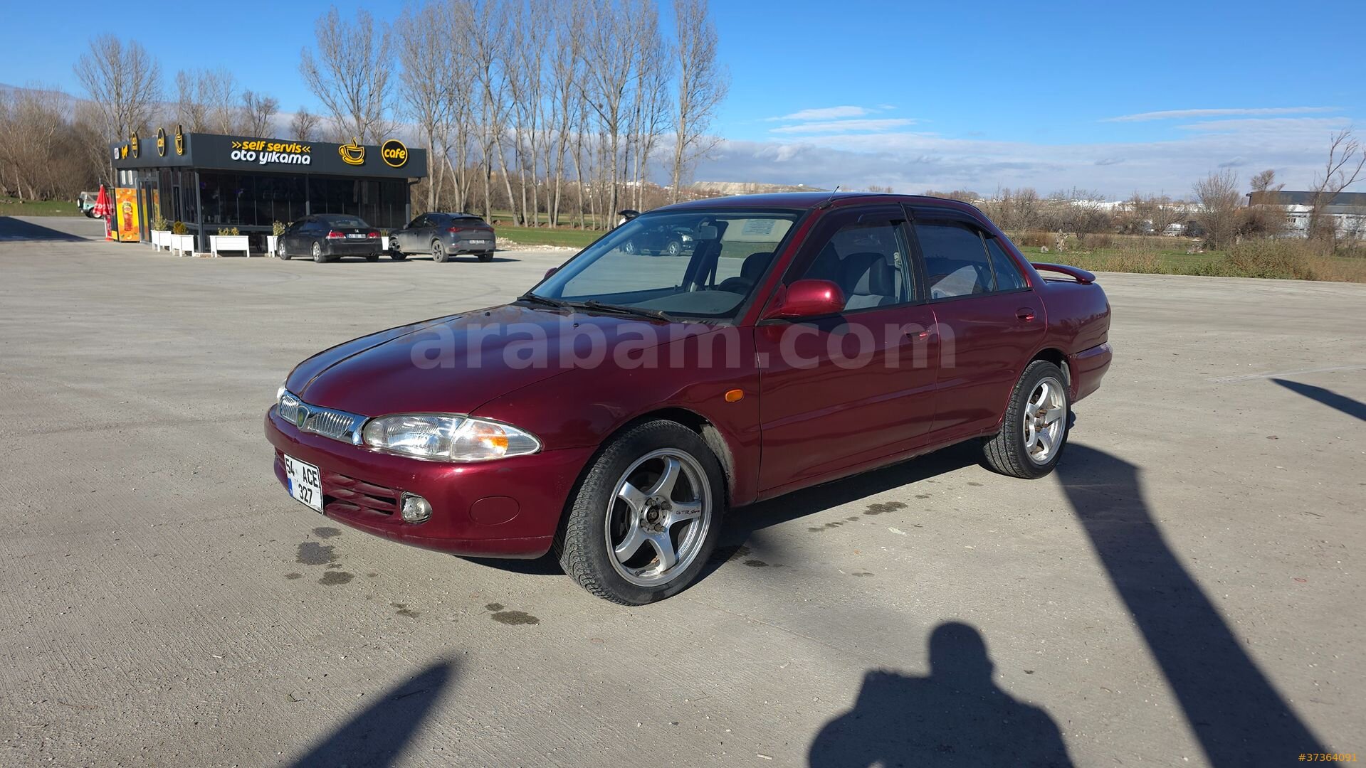 Sahibinden Proton 418 GLX 1999 Model Kütahya 190.000 km Bordo 2