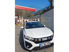 Sahibinden Dacia Sandero Stepway 1.0 Tce Expression 2024 Model  13.500 km Beyaz