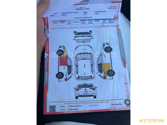 Sahibinden Renault Clio 1.5 dCi Joy 2015 Model 