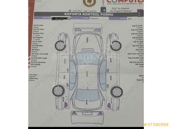 Sahibinden BMW 3 Serisi 320i ED M Plus 2015 Model 