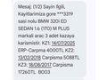 Sahibinden BMW 3 Serisi 320i ED M Plus 2015 Model 