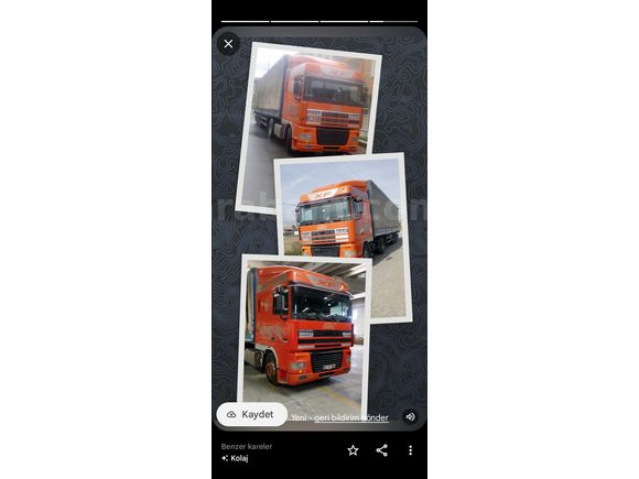1998 DAF xf 480 Takım