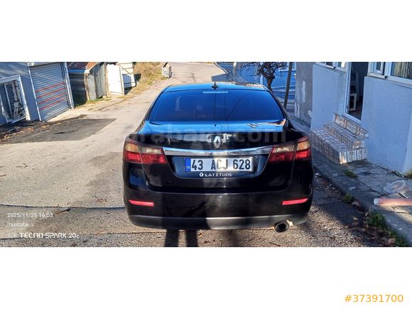 Sahibinden Renault Latitude 1.5 dCi Privilege 2012 Model Afyonkarahisar 246.000 km Siyah