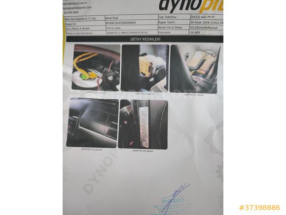 Öğretmenden Fiat Linea 1.3 Multijet Active Plus 2012 Model