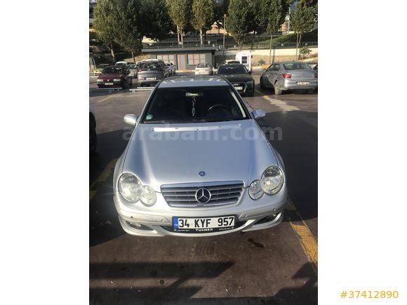 Sahibinden Mercedes - Benz C 220 CDI Coupe 2005 Model  370.000 km Gri (Gümüş)