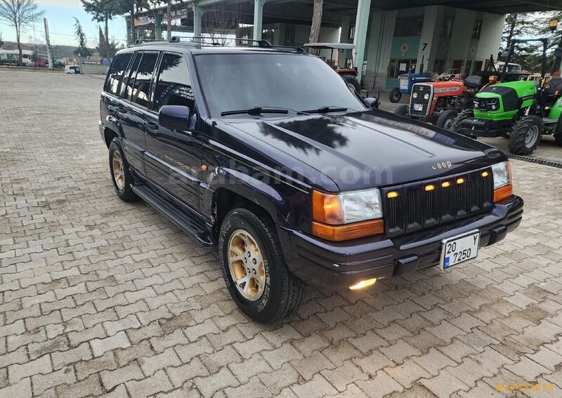 Galeriden Jeep Grand Cherokee 5.2 Limited 1997 Model Antalya 250.000 km Lacivert
