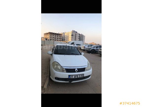 Sahibinden Renault Symbol 1.2 Authentique Edition 2012 Model  194.000 km Beyaz