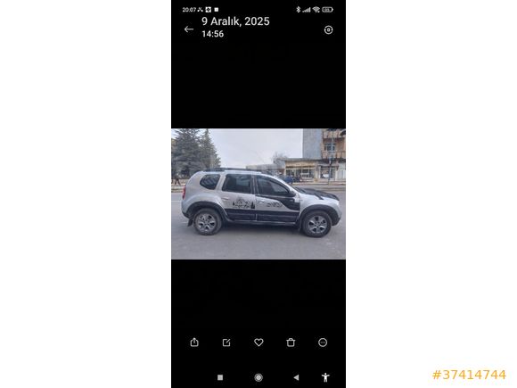Sahibinden Dacia Duster 1.5 dCi 90 beygir Laureate 2015 Model