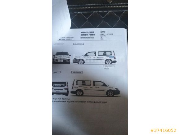 Sahibinden Ford Tourneo Courier 1.6 TDCi Titanium Plus 2020 Model