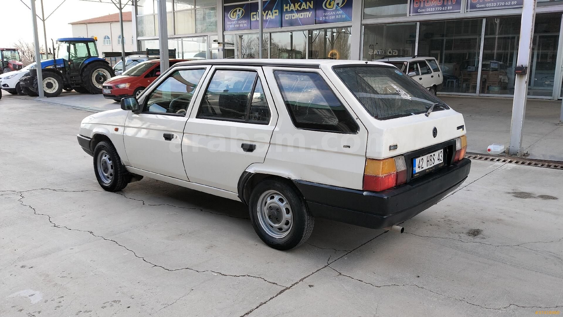 Galeriden Skoda Forman LX 1994 Model Karaman 212.000 km Beyaz 3