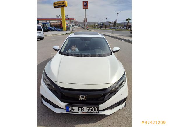 - 34FB5500 -  HONDA CÍVÍC ECO ELEGANCE 38 BIN KM