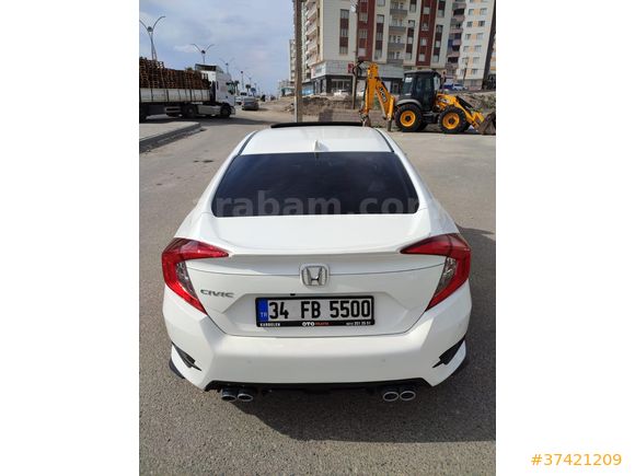 - 34FB5500 -  HONDA CÍVÍC ECO ELEGANCE 38 BIN KM