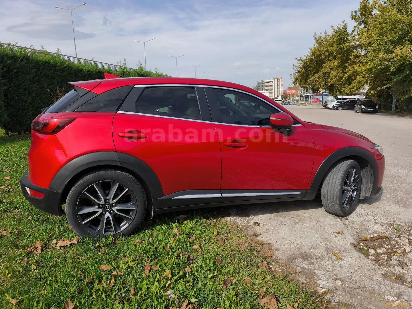 Sahibinden Mazda CX-3 1.5 Pover Sense 2017 Model 104.280 km de Kırmızı 7