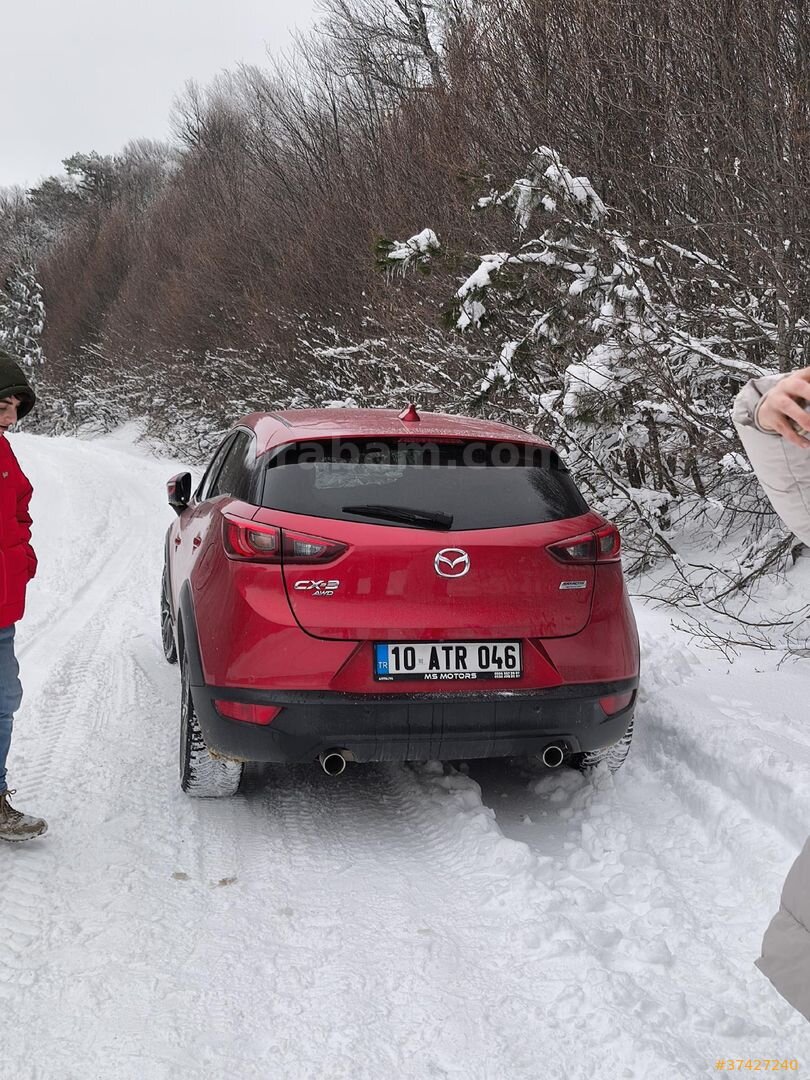 Sahibinden Mazda CX-3 1.5 Pover Sense 2017 Model 104.280 km de Kırmızı 2