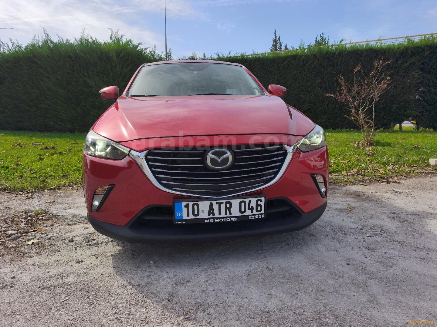 Sahibinden Mazda CX-3 1.5 Pover Sense 2017 Model 104.280 km de Kırmızı 3