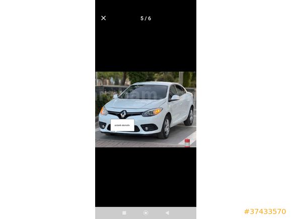 Sahibinden Renault Fluence 1.5 dCi Touch 2016 Model