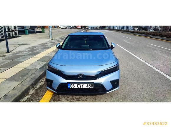 Sahibinden Honda Civic 1.5 i-VTEC Eco Executive Plus 2021 Model  91.000 km Mavi