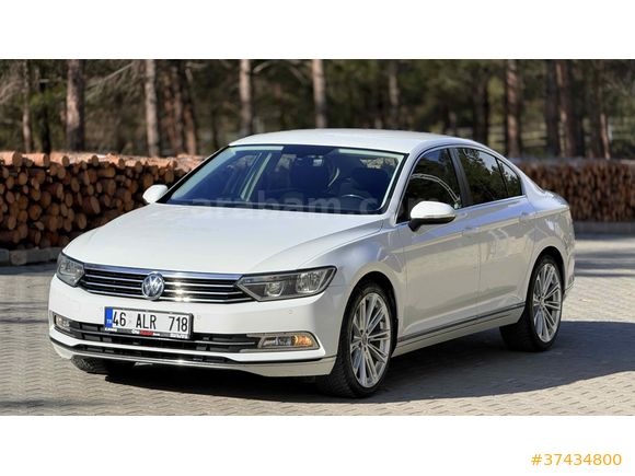 Sahibinden Volkswagen Passat 1.6 TDi BlueMotion Comfortline 2015 Model  124.000 km Beyaz