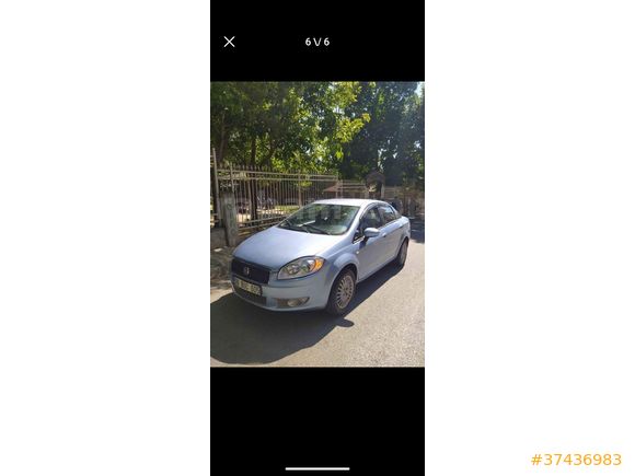 Sahibinden Fiat Linea 1.3 Multijet Active 2010 Model  521.000 km Mavi
