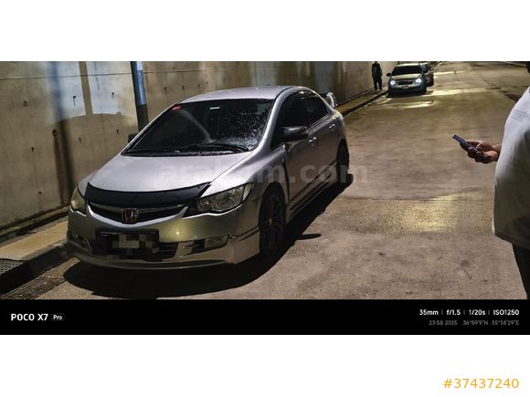 Sahibinden Honda Civic 1.6 Dream 2008 Model  285.500 km Gri (Gümüş)