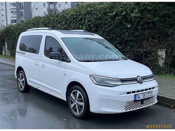 DÜZ MOTORS CADDY 2.0 TDI STYLE CAM TAVAN SERVİS BAKIMLI ORJİNAL