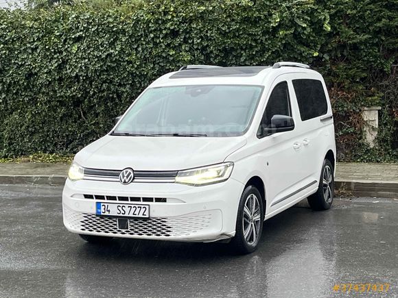 DÜZ MOTORS CADDY 2.0 TDI STYLE CAM TAVAN SERVİS BAKIMLI ORJİNAL