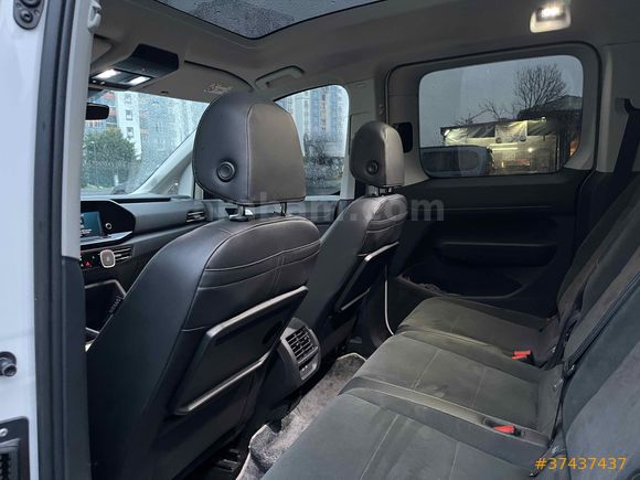 DÜZ MOTORS CADDY 2.0 TDI STYLE CAM TAVAN SERVİS BAKIMLI ORJİNAL