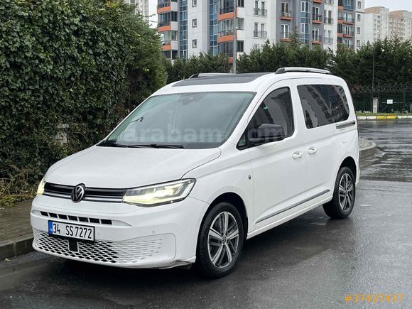 DÜZ MOTORS CADDY 2.0 TDI STYLE CAM TAVAN SERVİS BAKIMLI ORJİNAL
