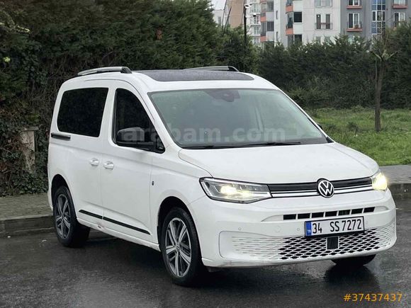 DÜZ MOTORS CADDY 2.0 TDI STYLE CAM TAVAN SERVİS BAKIMLI ORJİNAL
