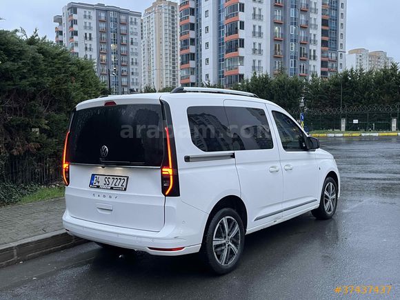 DÜZ MOTORS CADDY 2.0 TDI STYLE CAM TAVAN SERVİS BAKIMLI ORJİNAL