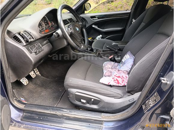 BMW    E46    M TEKNİK    ((((((((( YÜKSEK MODEL   ARAÇ  TAKASI   OLUR ))))))))))))       