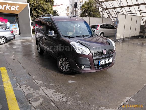 Sahibinden Fiat Doblo Combi 1.3 Multijet  my life paket  2012 Model  201.000 km Bordo