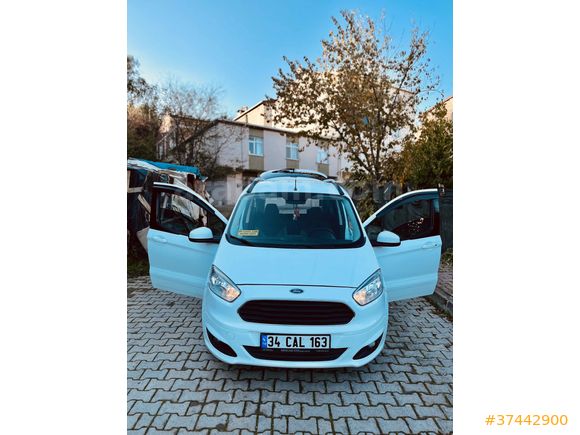 Sahibinden Ford Tourneo Courier 1.6 TDCi Delux 2015 Model  170.000 km Beyaz