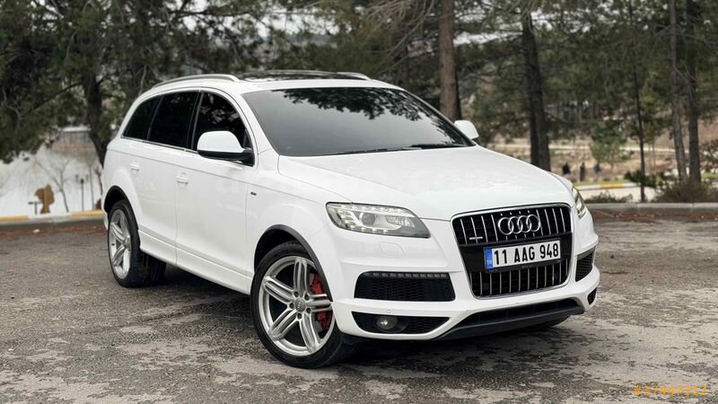 Sahibinden Audi Q7 3.0 TDI Quattro 2011 Model Bilecik 437.000 km Beyaz