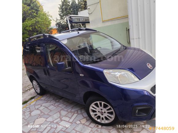 Sahibinden Fiat Fiorino Combi 1.3 Multijet Emotion 2016 Model  223.000 km Mavi
