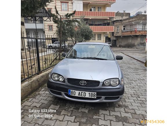 Sahibinden Toyota Corolla 1.6 Sol 2002 Model  250.000 km Gri (metalik)