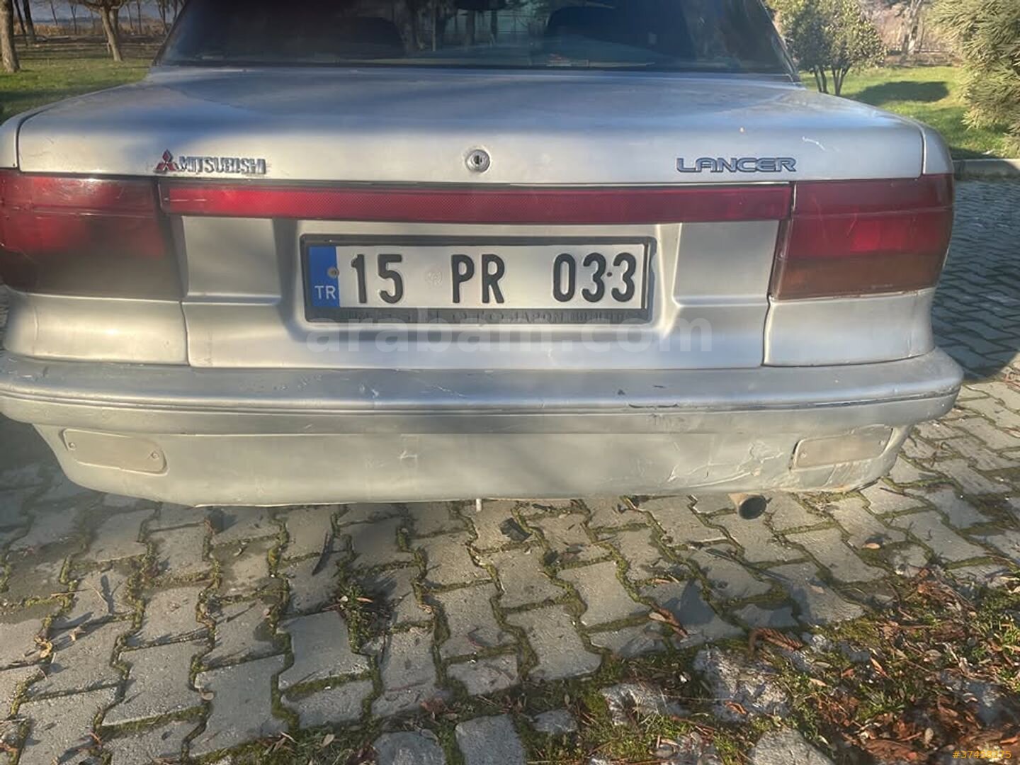 Sahibinden Mitsubishi Lancer 1.5 GLX 1990 Model Isparta 473.000 km Gri (Gümüş) 6