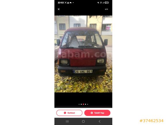 HUSUSİ OTOMOBİL RUHSATLI Daihatsu Hijet 1.0 1997 Model