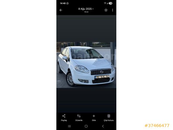 Sahibinden Fiat Linea 1.3 Multijet Active Plus 2012 Model