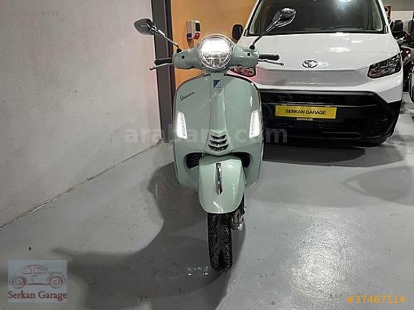'' Serkan Garage'dan 2024 Vespa GTS 250 ABS Mint Yeşili ''