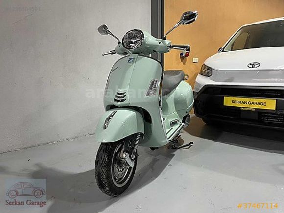 '' Serkan Garage'dan 2024 Vespa GTS 250 ABS Mint Yeşili ''