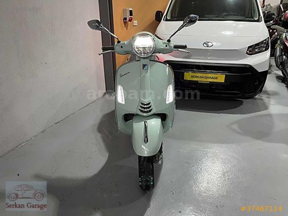 '' Serkan Garage'dan 2024 Vespa GTS 250 ABS Mint Yeşili ''