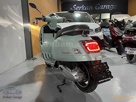 '' Serkan Garage'dan 2024 Vespa GTS 250 ABS Mint Yeşili ''