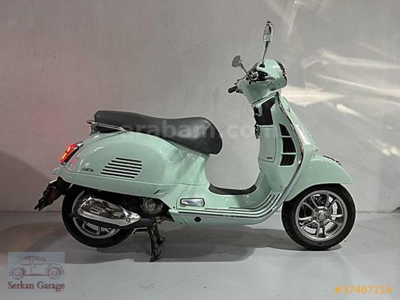 '' Serkan Garage'dan 2024 Vespa GTS 250 ABS Mint Yeşili ''